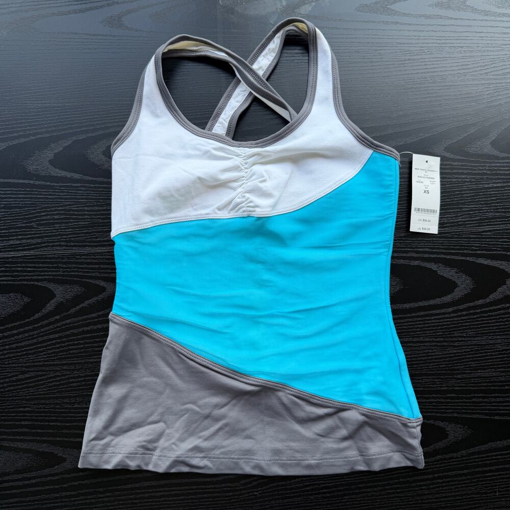 SOLD!!NWT New Bebe Sport 3 Piece Tennis Set Tank + 2 Skorts Size XS - Picture 2 of 11